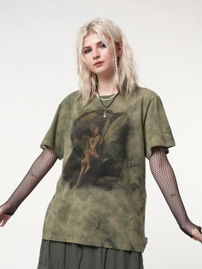 Clothing Forest Fairy Tie Dye Tshirt Minga London Graphic Tees