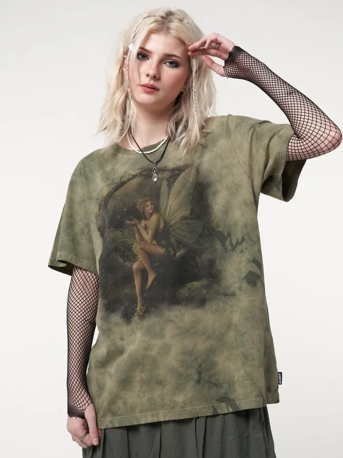 Clothing Forest Fairy Tie Dye Tshirt Minga London Graphic Tees