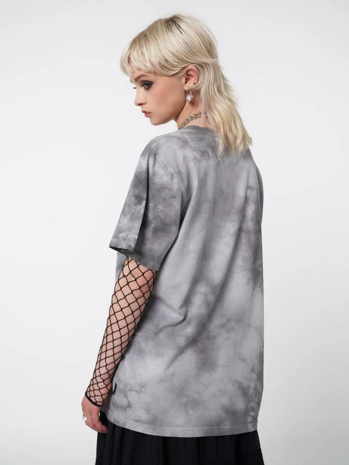 Clothing Fortune Wings Grey Tie Dye TShirt Minga London Graphic Tees