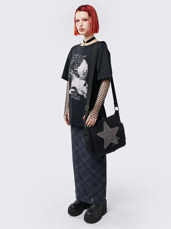 Clothing Heaven and Hell Cat Graphic Tshirt Minga London Graphic Tees