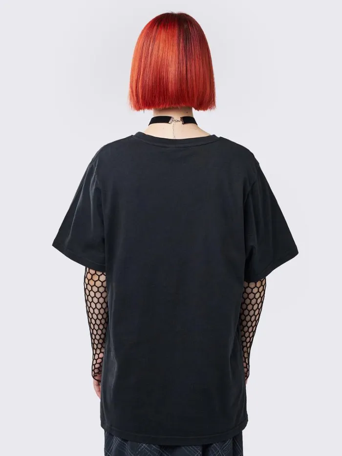 Clothing Heaven and Hell Cat Graphic Tshirt Minga London Graphic Tees