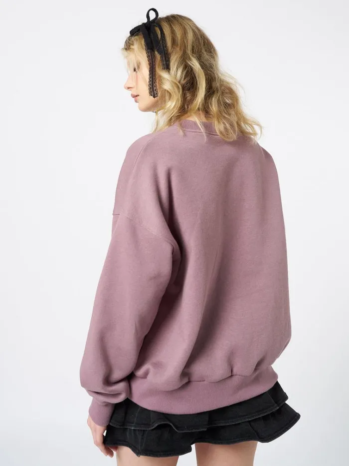 Clothing Hell Was Boring Graphic Oversized Sweater Minga London Sweatshirts