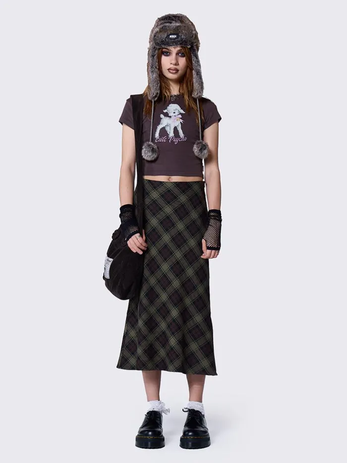 Clothing Minga London Crop Tops Cute Psycho Lamb Graphic Baby Tee