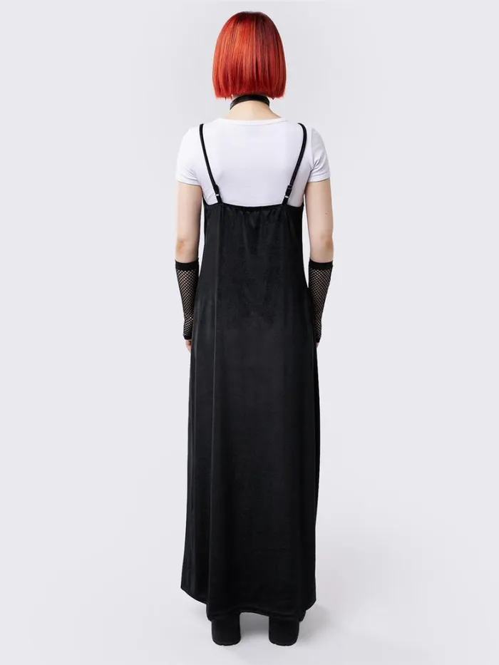 Clothing Minga London Dresses Elenora Velvet Maxi Dress
