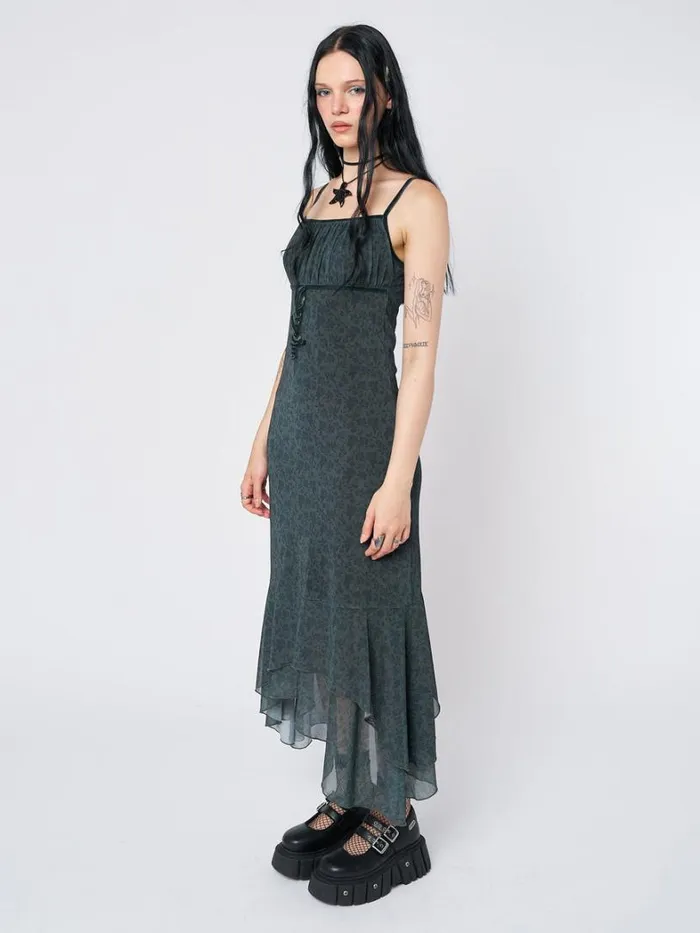 Clothing Minga London Dresses Laila Floral Layered Maxi Dress
