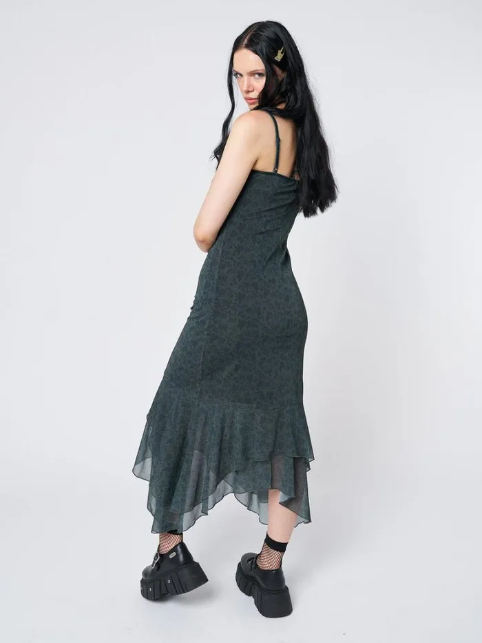 Clothing Minga London Dresses Laila Floral Layered Maxi Dress