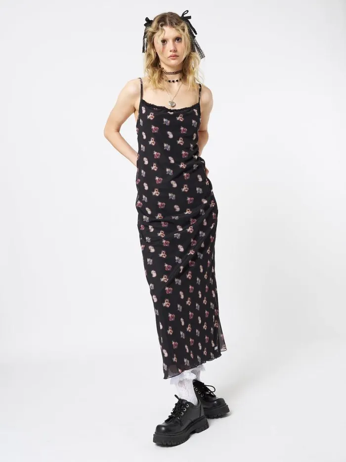 Clothing Minga London Dresses That Cat Girl Mesh Maxi Dress