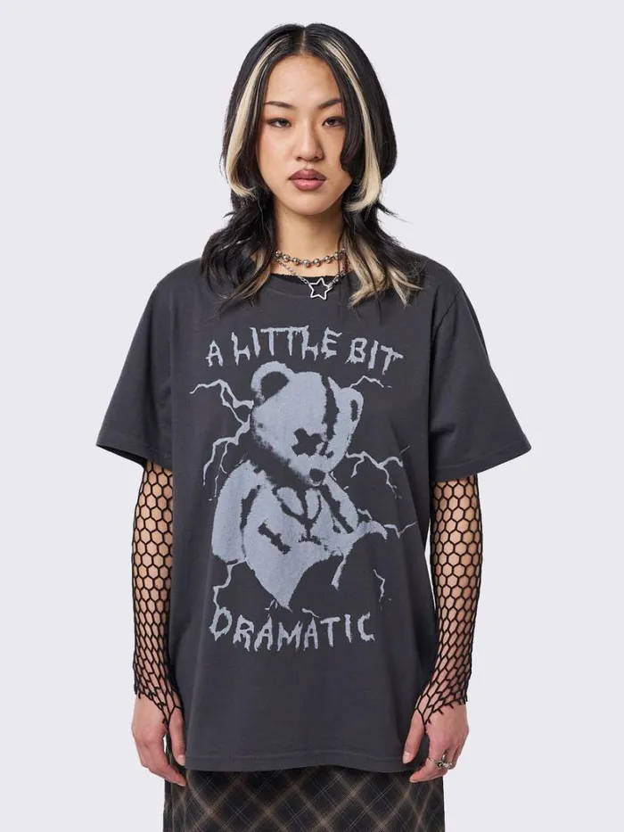 Clothing Minga London Graphic Tees Dramatic Teddy Graphic Tshirt