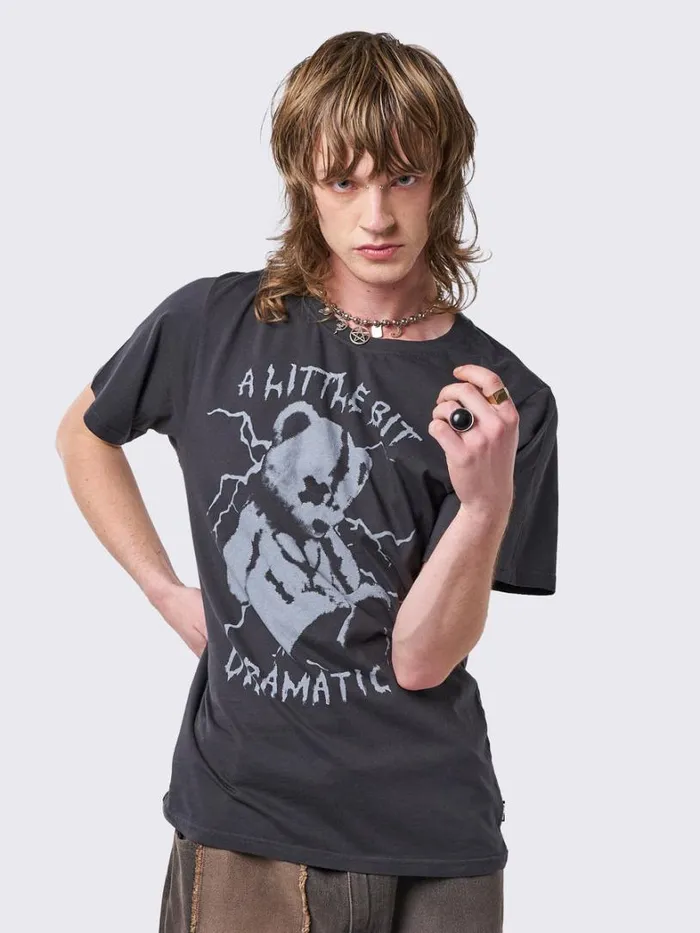 Clothing Minga London Graphic Tees Dramatic Teddy Graphic Tshirt