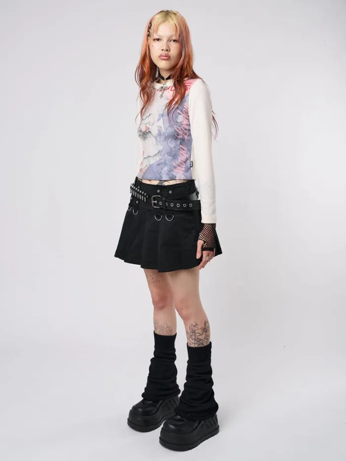 Clothing Minga London Long Sleeve Tops Main Character Rabbit Graphic Top