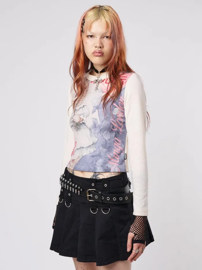 Clothing Minga London Long Sleeve Tops Main Character Rabbit Graphic Top