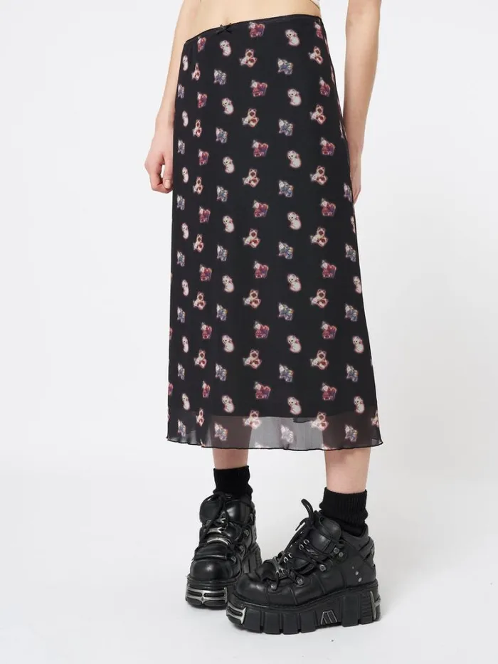 Clothing Minga London Skirts That Cat Girl Midi Mesh Skirt