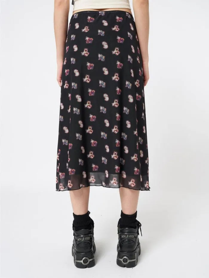 Clothing Minga London Skirts That Cat Girl Midi Mesh Skirt