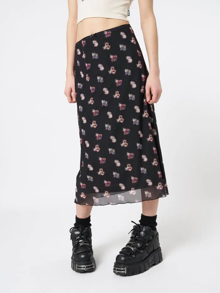 Clothing Minga London Skirts That Cat Girl Midi Mesh Skirt