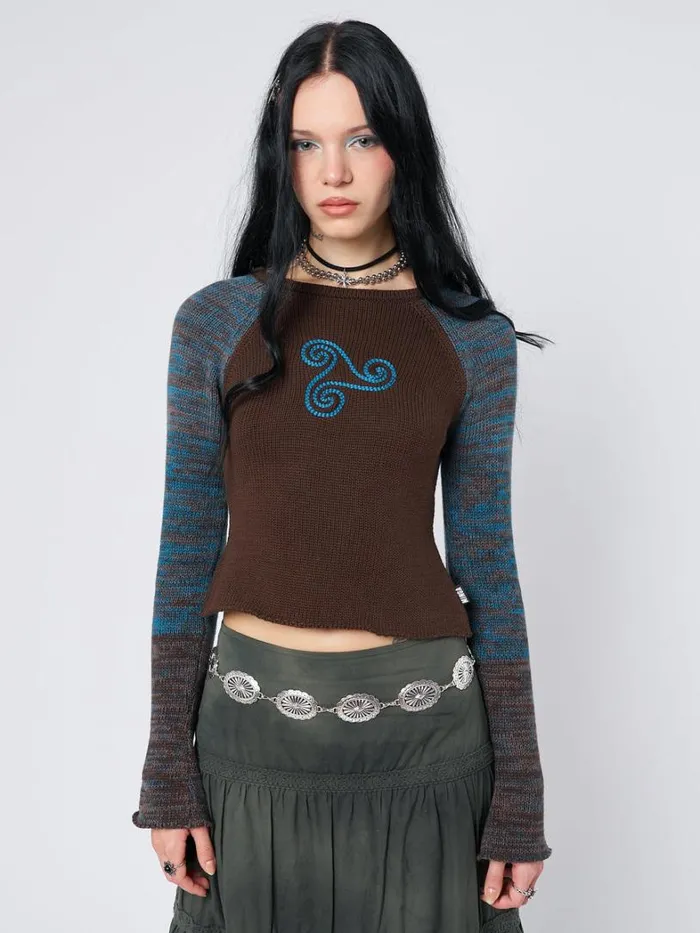Clothing Minga London Sweaters Sirena Triskelion Knitted Jumper