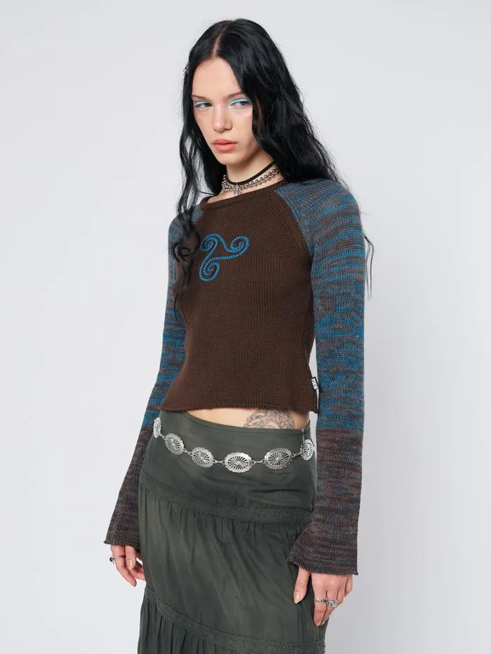 Clothing Minga London Sweaters Sirena Triskelion Knitted Jumper