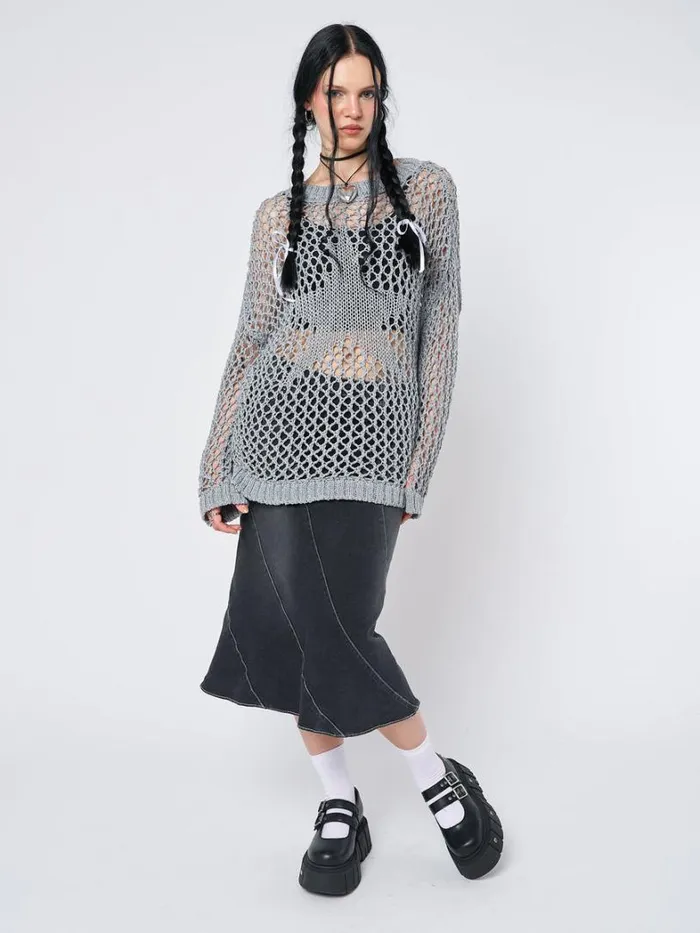 Clothing Minga London Sweaters Starfish Open Knit Jumper