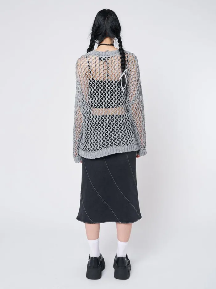 Clothing Minga London Sweaters Starfish Open Knit Jumper