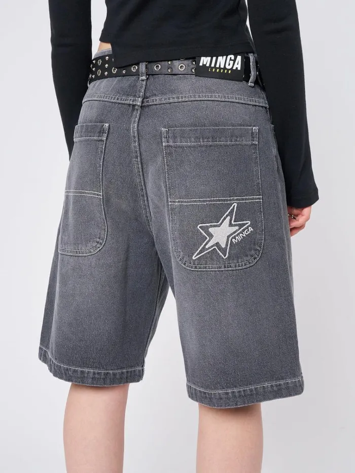 Clothing Naida Star Black Jorts Minga London Shorts