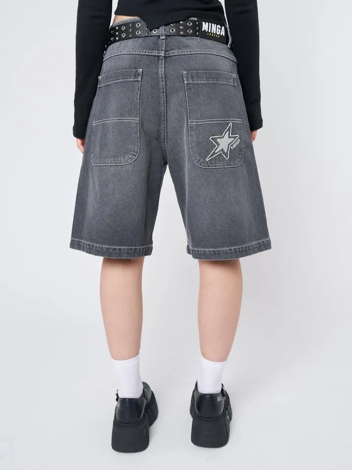 Clothing Naida Star Black Jorts Minga London Shorts