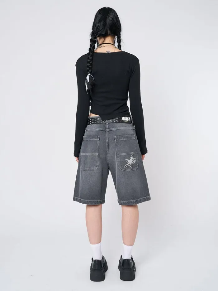 Clothing Naida Star Black Jorts Minga London Shorts