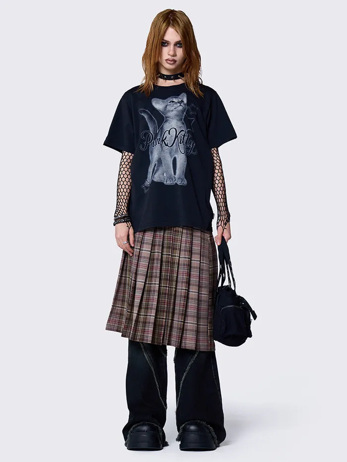 Clothing Punk Kitty Graphic Tshirt Minga London Graphic Tees