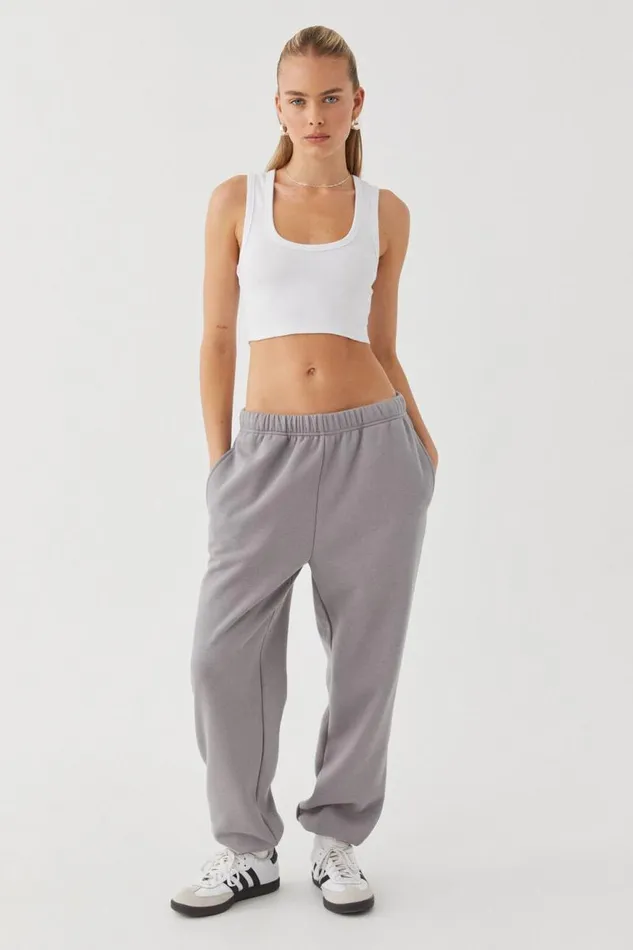 Clothing Supr Pants 90S Jogger Track Pant Cement Grey