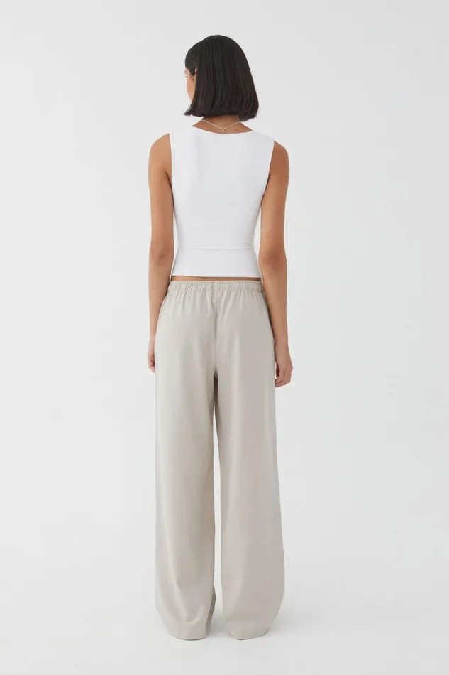 Clothing Supr Pants Piper Pull On Pant Canvas Beige Clothing Supr Pants Piper Pull On Pant Canvas Beige