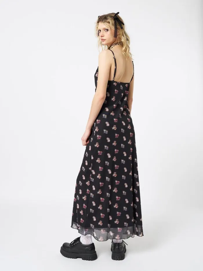 Clothing That Cat Girl Mesh Maxi Dress Minga London Dresses