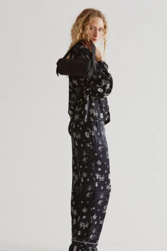 Coords Women Damson Madder Joni Pants 8211 Symbol Print