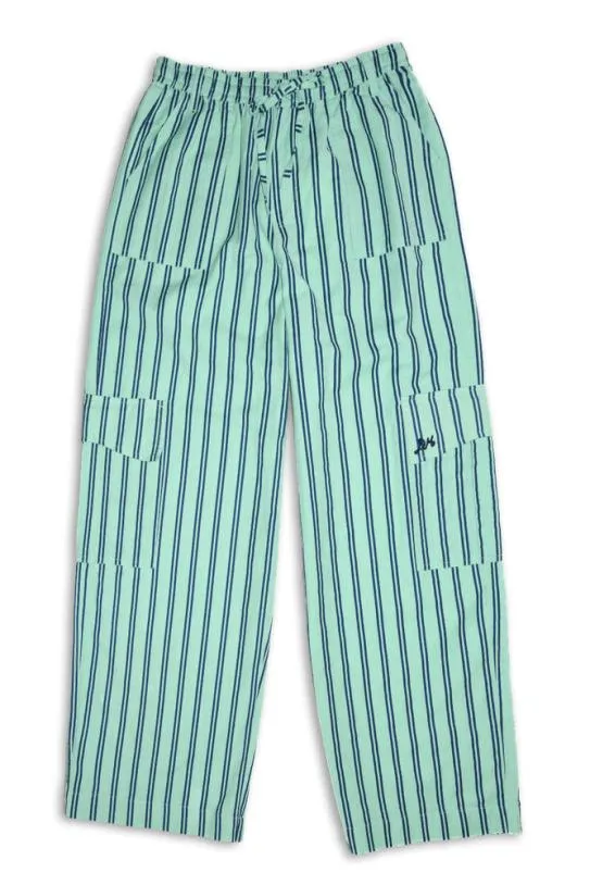 Coords Women Damson Madder Sydney Coastal Cargo Pants 8211 Mint Stripe