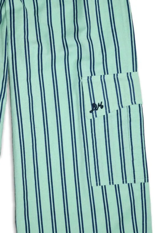 Coords Women Damson Madder Sydney Coastal Cargo Pants 8211 Mint Stripe