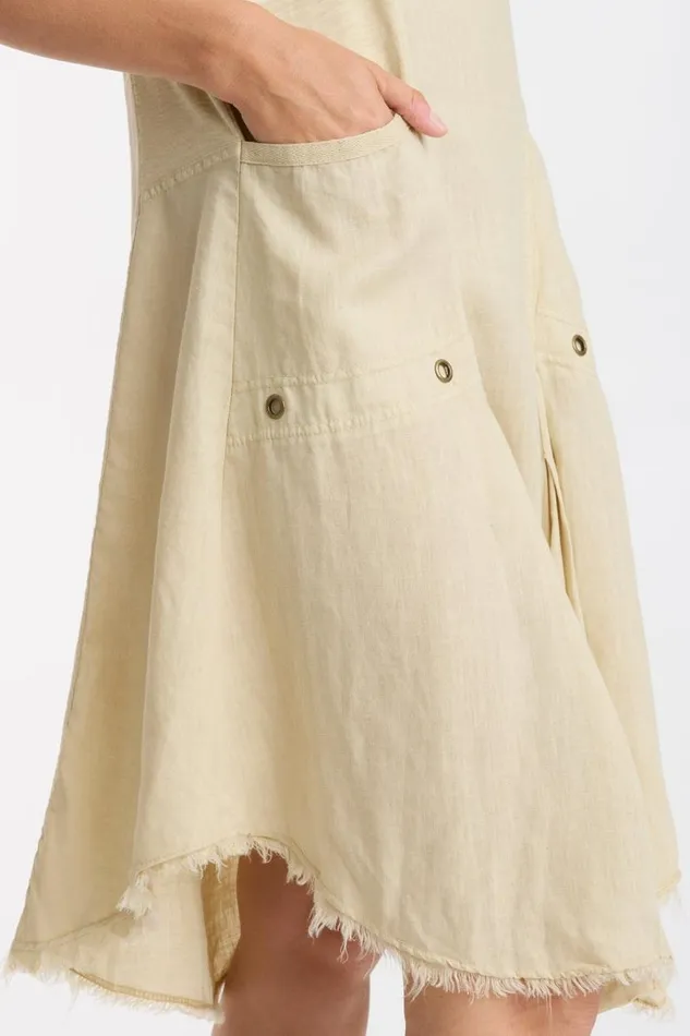 Coralie Dress Gypsum Clothing XCVI Dresses