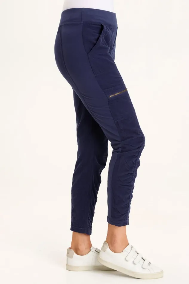 Cord Malanda Pant Navy Clothing XCVI Leggings