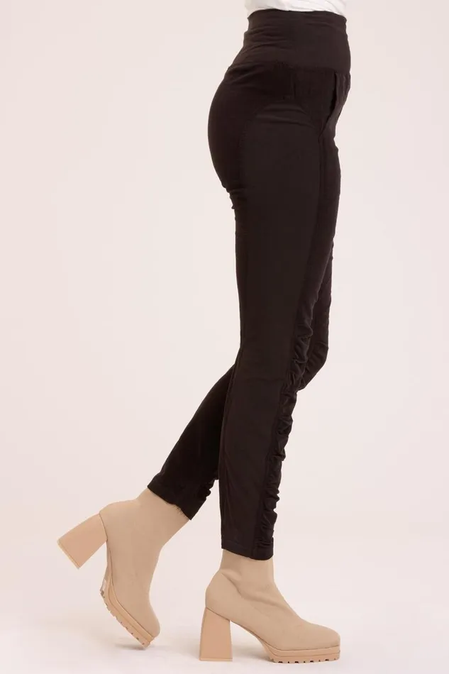 Cord Penny Legging Black Clothing XCVI Leggings
