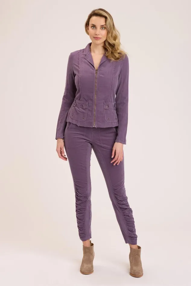 Cord Raphael Blazer Black Adder Clothing XCVI Jackets