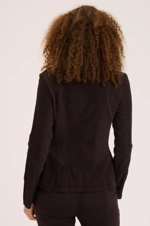 Cord Raphael Blazer Black Clothing XCVI Jackets