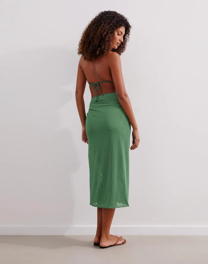 Cover Ups Women ViX Paula Hermanny Amanda Midi Skirt 8211 Aspen