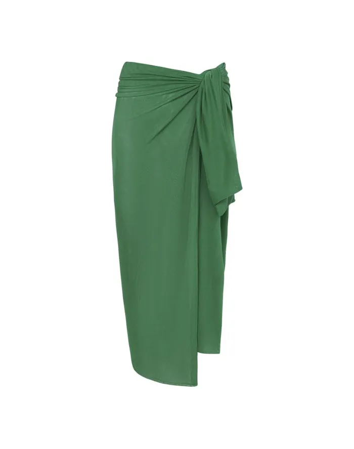 Cover Ups Women ViX Paula Hermanny Amanda Midi Skirt 8211 Aspen