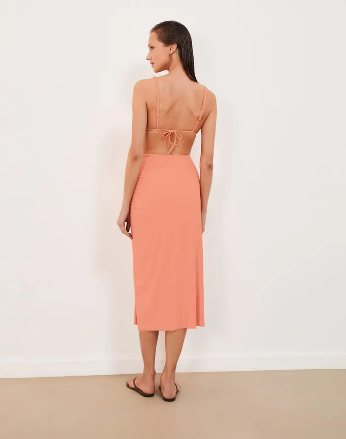 Cover Ups Women ViX Paula Hermanny Bela Midi Skirt 8211 Peach
