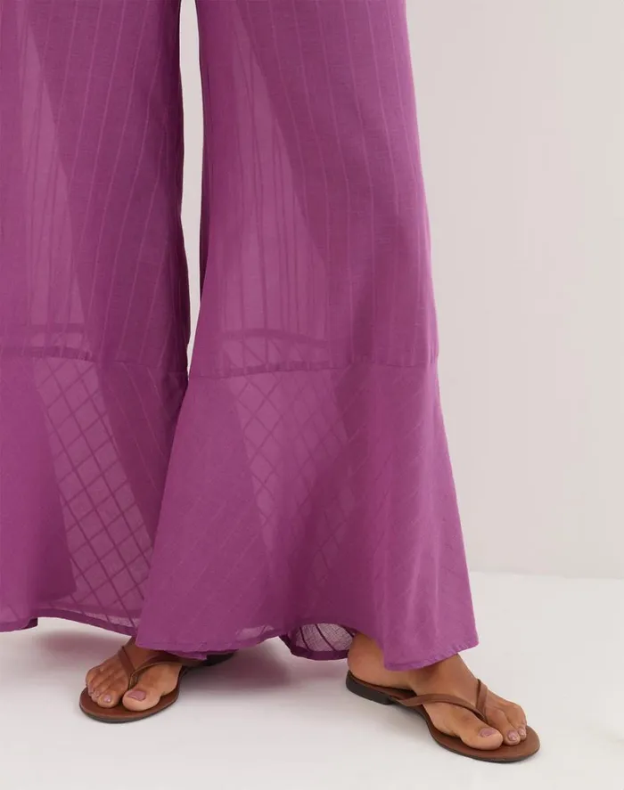 Cover Ups Women ViX Paula Hermanny Getty Pants 8211 Berry Burst