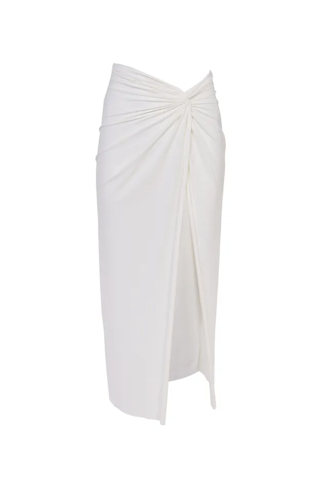 Cover Ups Women ViX Paula Hermanny Karen Midi Skirt Off White