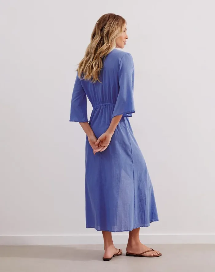 Cover Ups Women ViX Paula Hermanny Karlie Long Cover Up 8211 Infinite