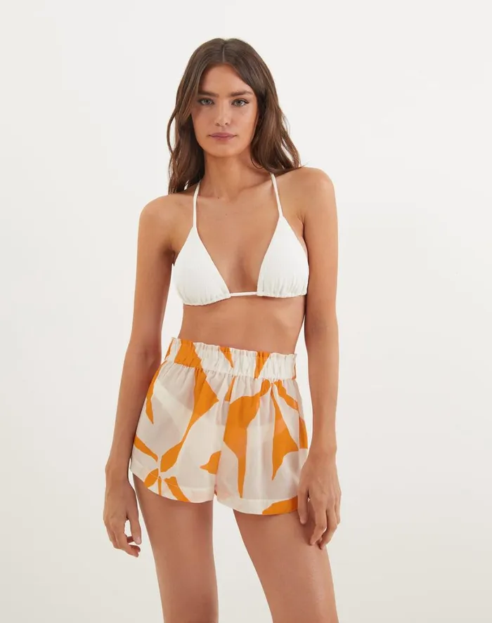 Cover Ups Women ViX Paula Hermanny Lana Shorts 8211 Bossa Sunset