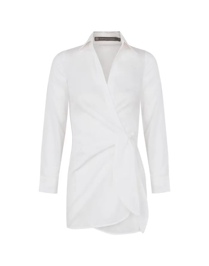 Cover Ups Women ViX Paula Hermanny Lia Short Cover Up 8211 Off White