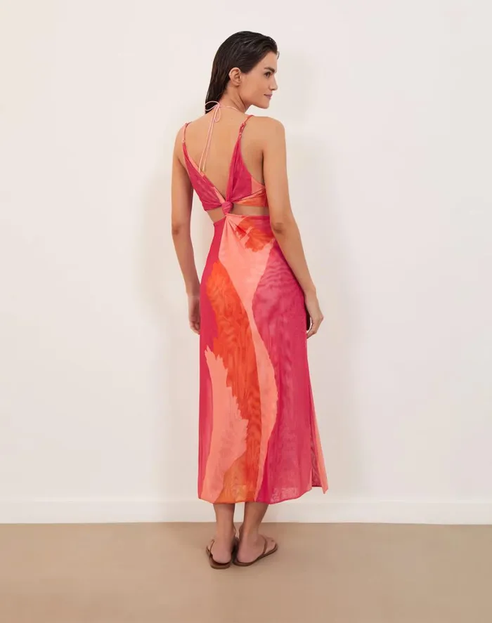 Cover Ups Women ViX Paula Hermanny Thuly Long Cover Up 8211 Rambla