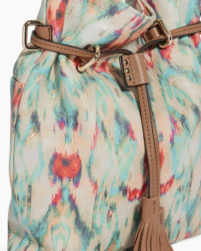 Crosby Novelty Drawstring Crossbody Ikat Multi Women Aimee Kestenberg Crossbody Bags
