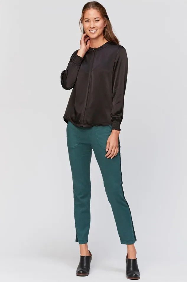 Cuthbert Blouse Black Clothing XCVI ShirtsBlouses