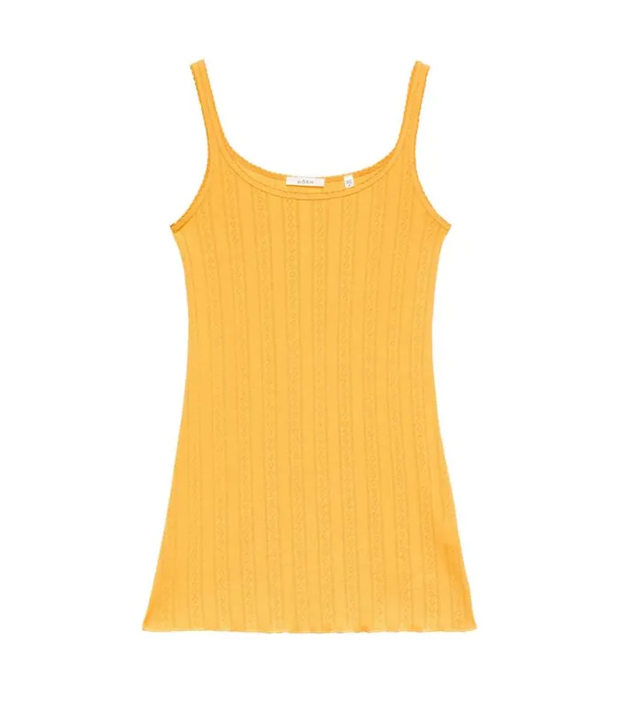 CYNTHIA DRESS Jonquille Apolline Pointelle Shop DEN Dresses