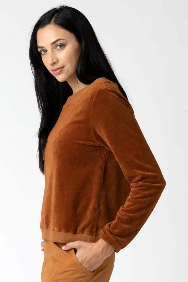 Dakota Pullover Golden Topaz Clothing XCVI Sweatshirts